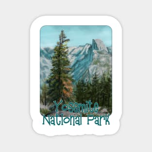 Half Dome, Yosemite National Park Magnet