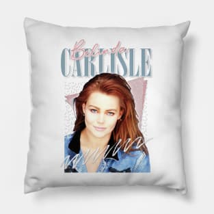 Belinda Carlisle - 80s Aesthetic Fan Design Pillow