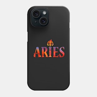 Aries Zodiac Sign Phone Case