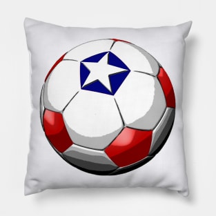 Chile Soccer Pillow