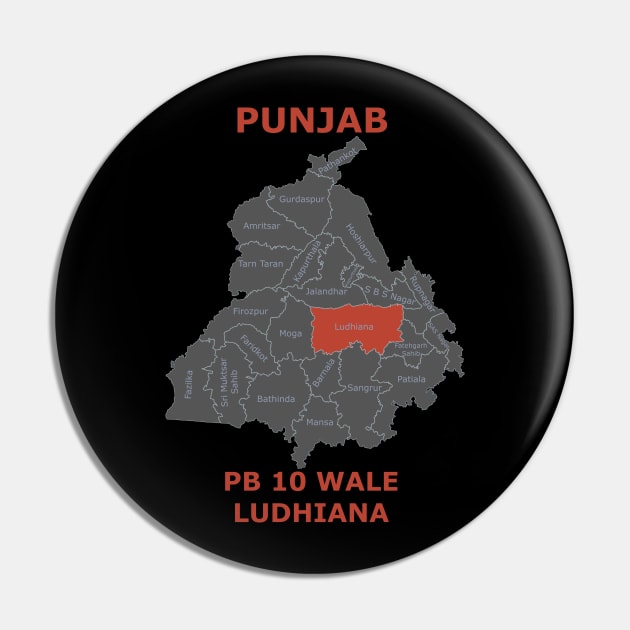 PB 10 Wale Ludhiana Pin by Lazy Dad Creations