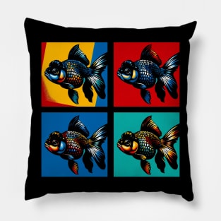 Pop Black Moor Goldfish - Cool Aquarium Fish Pillow