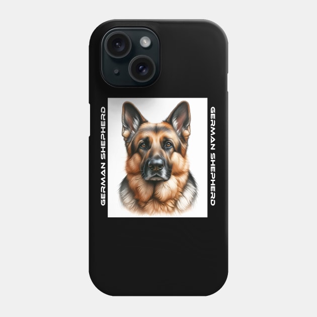 German Shepherd Phone Case by MtWoodson