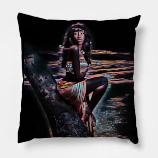 African beauty Pillow