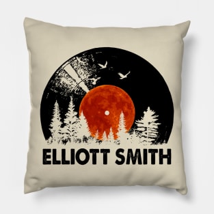 Elliott Name Record Forest Music Gift Pillow