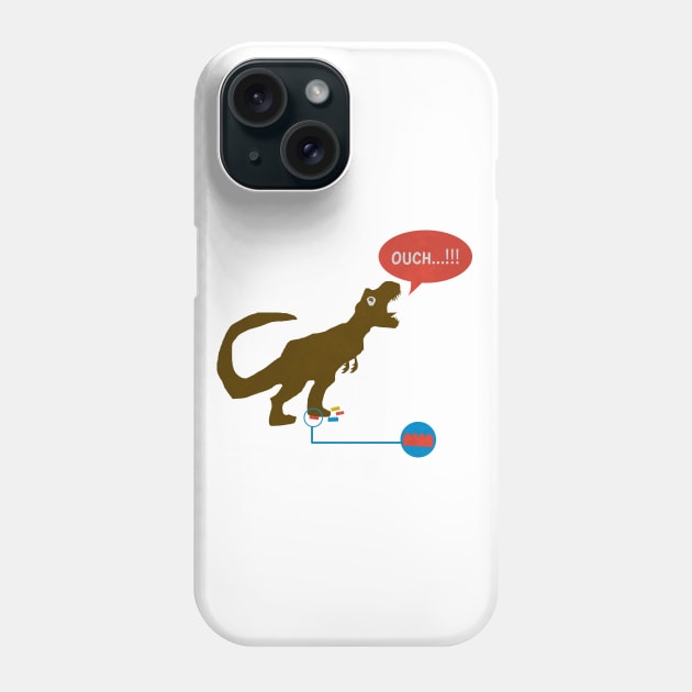 funny dinosaur lego Phone Case by teemarket