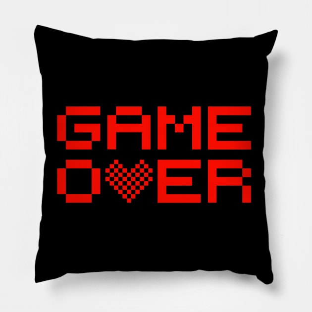 Game over Pillow by UniqueDesignsCo