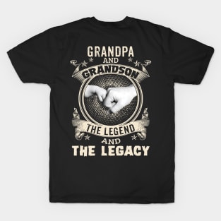 Grandpa And Grandson T-Shirts for Sale