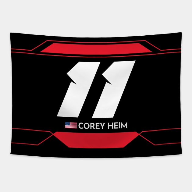 Corey Heim #11 2023 NASCAR Design Tapestry by AR Designs 