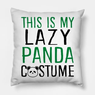 This Is My Lazy Panda Costume Pillow