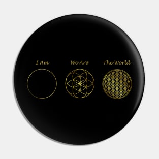 Sacred Geometry The World Pin