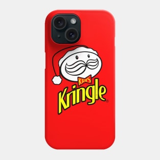 Kris Kringle Santa Claus Inspired Christmas Logo Parody Phone Case