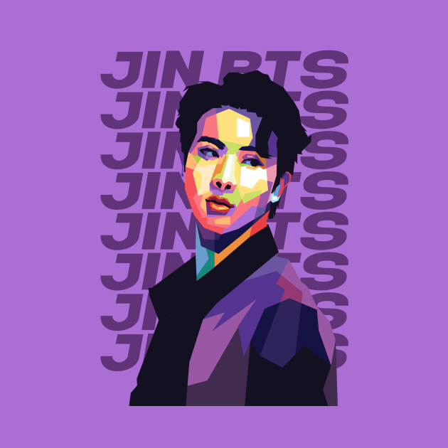 BTS jin by Danwpap2