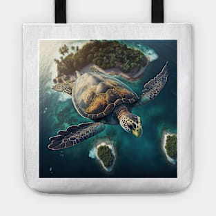 The flying turtle Tote