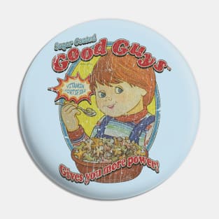 Sugar Coated Good Guys 1990 Pin