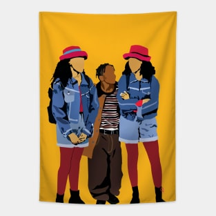 Sister Sister Art Classic TV Show Christmas Tapestry