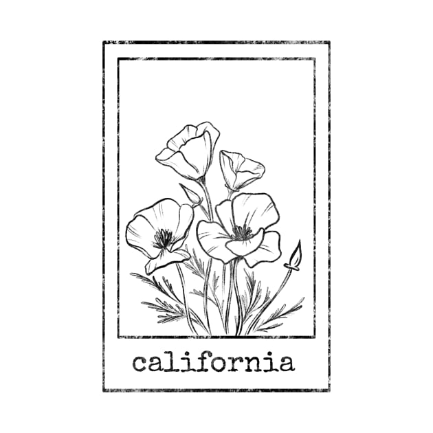 California Poppy by Lukeh Designs