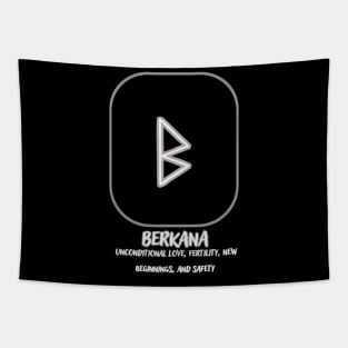 The Nordic rune Berkana Tapestry