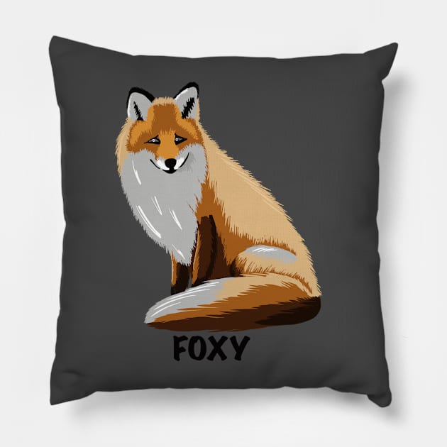 Foxy Pillow by Keatos