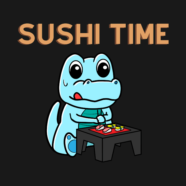 Sushi TIme Dinosaur by Bubbly Tea