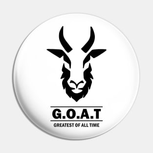 GOAT - Greatest of All Time Pin