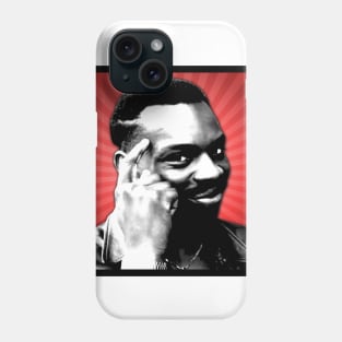 Think Meme (red) Phone Case