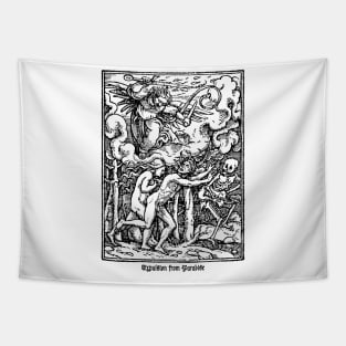 Expulsion from Paradise Tapestry