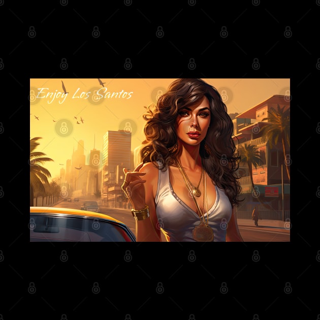 Postcard from Los Santos 10 by obstinator