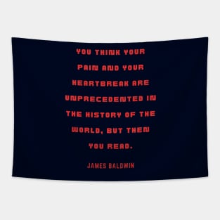 James Baldwin quote Tapestry