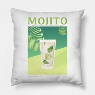 Mojito Cocktail Pillow