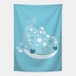 Starry Whale Shark Tapestry