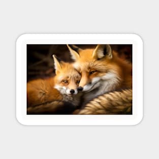 Fox Animal Wild Beauty Freedom Wilderness Enchanting Magnet