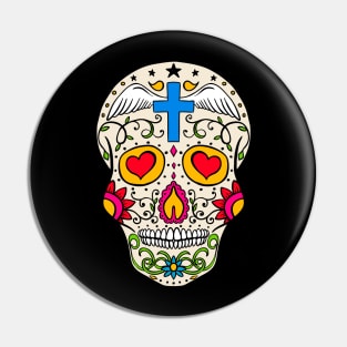 Dia de los Muertos - Sugar Skull Pin