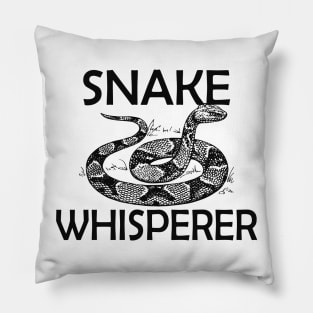 Snake Whisperer Pillow