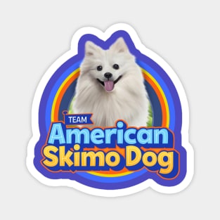 American Skimo Dog Magnet