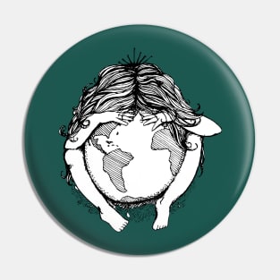 Earth Child Pin