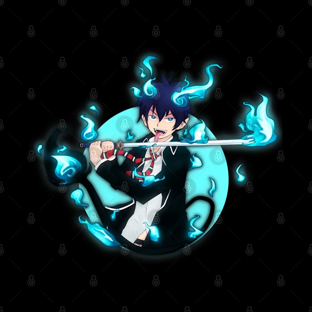 rin okumura blue exorcist by Sparkledoom