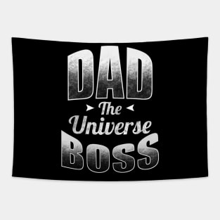 Dad The Universe Boss Tapestry