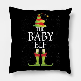 Baby Elf Family Matching Christmas Group Funny Gift Pillow