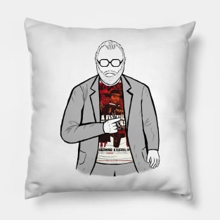 Sergio Leone director of A Fistful of Dollars Pillow