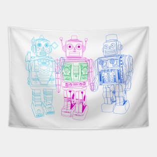 Robot party Tapestry