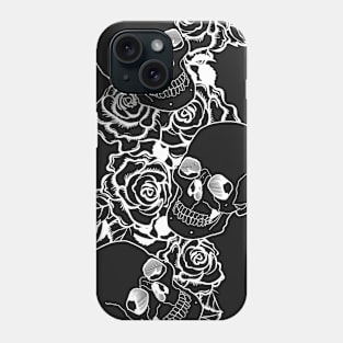 Skullflowers II Phone Case