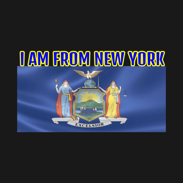 I am From New York T- Shirt by HR