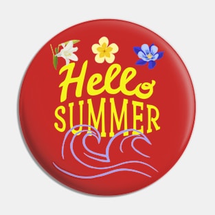 Hello sommer Pin