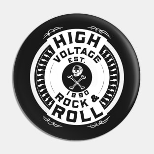 High voltage rock'n'roll Pin