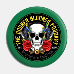 The Sophisticated Doomer Bloomer Pin