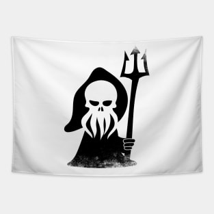 Aqua Grim Reaper Tapestry