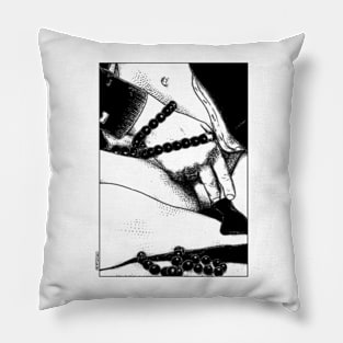 La femme charnelle (The carnal woman) Pillow