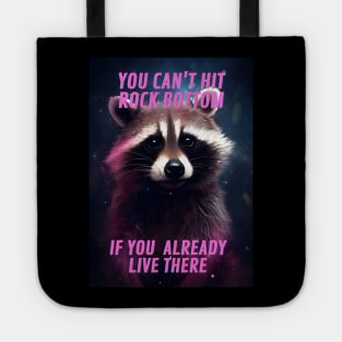 Funny Aesthetic Trash Panda Raccoon Internet Meme Tote