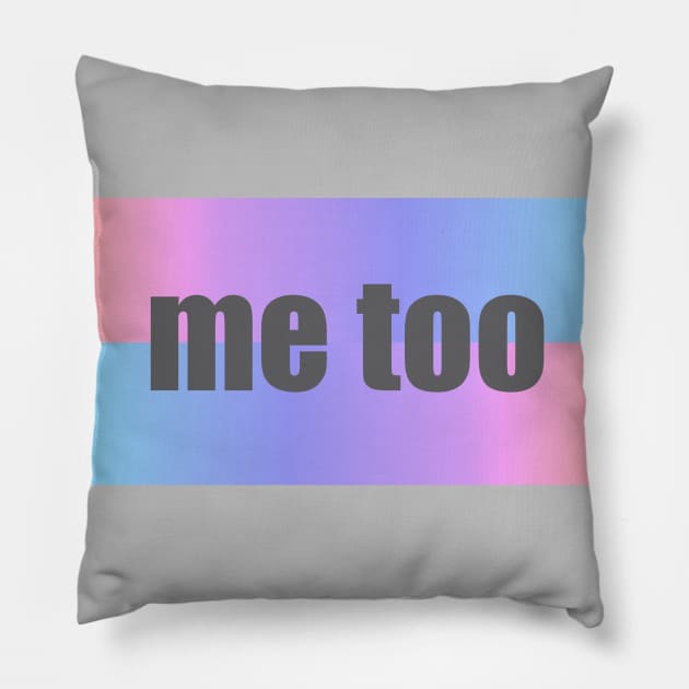 Me Too Pillow by Dale Preston Design